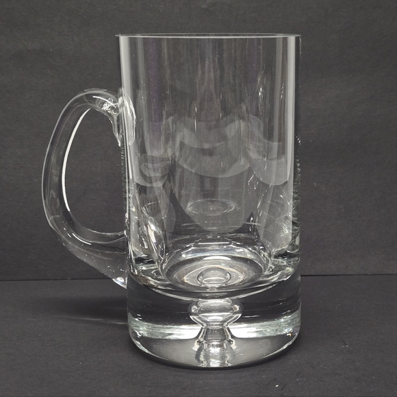 Crate&Barrel Other - Krosno Crate & Barrel Glass Babble Base Beer Mug Stein Poland Hand-blown